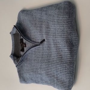 Tasso Elba Blue Knit Sweater M
